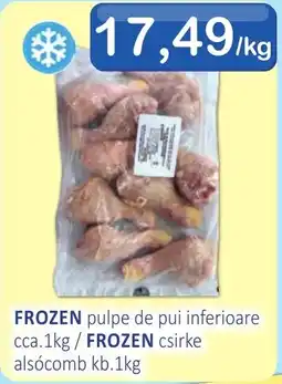CBA Frozen pulpe de pui inferioare Ofertă