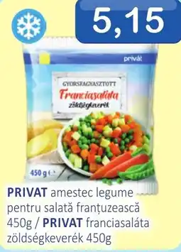 CBA Privat amestec legume pentru salată franțuzească Ofertă
