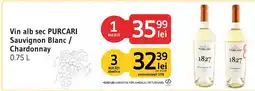 Supeco Purcari vin alb sec Ofertă
