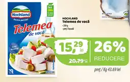 La Doi Pasi Hochland Telemea de vacă Ofertă