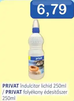 CBA Privat indulcitor lichid Ofertă