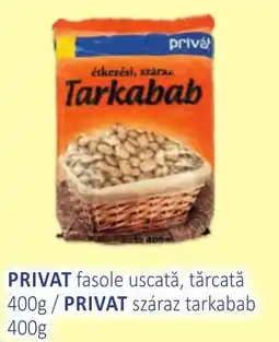 CBA Privat fasole uscată, tărcată Ofertă