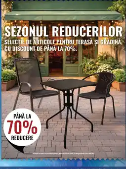 Metro Metro articole pentru terasă și grădină Ofertă