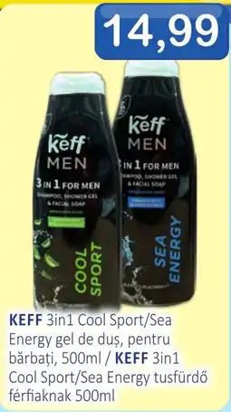 CBA Keff 3in1 Cool Sport/Sea Energy Ofertă