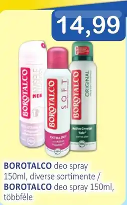 CBA borotalco deo spray Ofertă