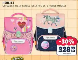 Noriel Herlitz ghiozdan tiger family jolly pro 2s Ofertă
