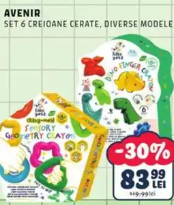 Noriel Avenir set 6 creioane cerate Ofertă