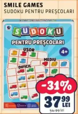 Noriel Smile Games Sudoku Pentru Preșcolari Ofertă