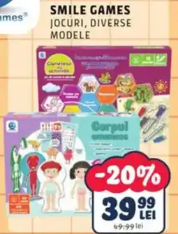 Noriel Smile Games Jocuri, diverse modele Ofertă