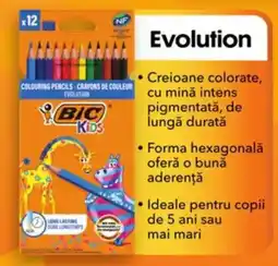 Noriel Bic kids evolution creioane colorate Ofertă