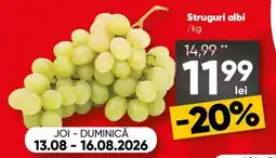 PROFI Struguri albi Ofertă