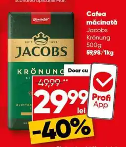 PROFI JACOBS KRONUNG 500G Ofertă