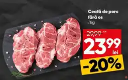 PROFI Ceafă de porc fără os Ofertă