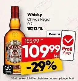 PROFI Whisky Chivas Regal 0,7L Ofertă