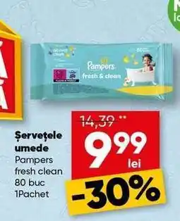 PROFI PAMPERS Fresh clean Ofertă