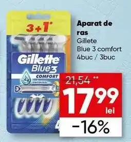 PROFI Aparat de ras Gillette Blue 3 comfort Ofertă
