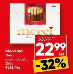 PROFI Ciocolată Merci Ofertă