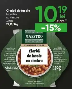 PROFI Ciorbă de fasole Ofertă