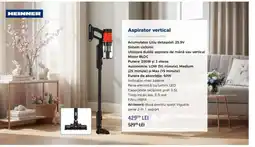 Carrefour Aspirator vertical Ofertă
