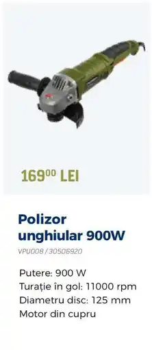 Carrefour Polizor unghiular 900W Ofertă