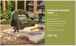 Carrefour Fierăstrău pendular 650W Ofertă