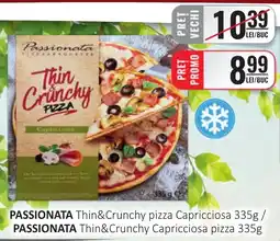 CBA Passionata thin&crunchy pizza capricciosa Ofertă