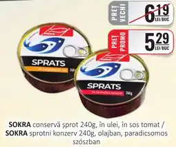 CBA Sokra sprats Ofertă