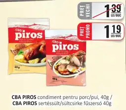 CBA Cba piros sertéssült/sültcsirke fűszersó Ofertă