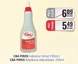 CBA Cba piros indulcior lichid Ofertă