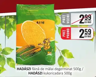 Hadászi făină de mălai degerminat