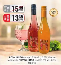CBA Royal Hugo cocktail Ofertă