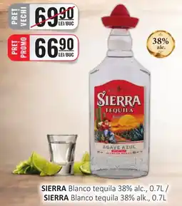 CBA Sierra blanco tequila Ofertă
