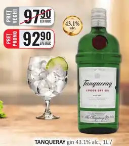CBA Tanqueray gin Ofertă