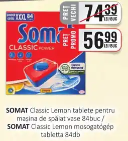 CBA Somat classic lemon tablette pentru mașina de spălat vase Ofertă