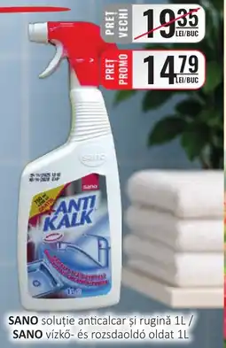 CBA Sano soluție anticar și rugină Ofertă