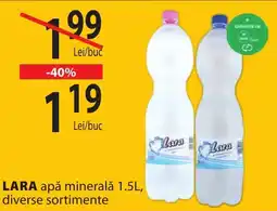 CBA Lara apa minerala Ofertă