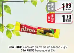 CBA Cba piros ciocolata cu cremă de banane Ofertă