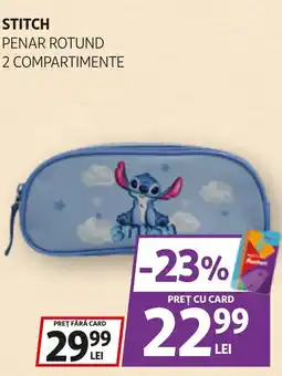 Auchan Stitch penar rotund 2 compartimente Ofertă