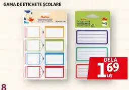 Auchan Auchen etichete școlare Ofertă