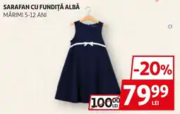 Auchan Saraфан cu fundiță albă Ofertă