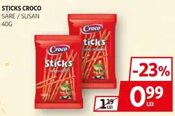 Auchan Croco Sticks sare Ofertă