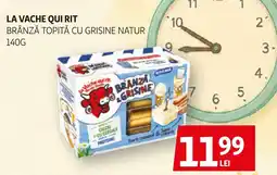 Auchan La Vache Qui Rit Brânză Topită Cu Grisine Natur Ofertă