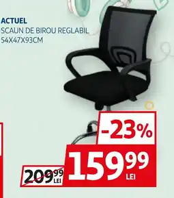 Auchan Actuel scaun de birou reglabil Ofertă