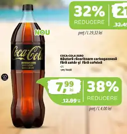 La Doi Pasi Coca-Cola Zero Ofertă