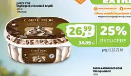 La Doi Pasi Carte d'or înghețată ciocolată triplă Ofertă