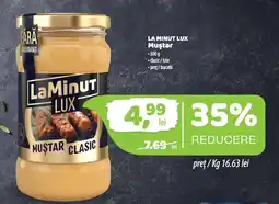 La Doi Pasi Laminut lux muștar clasic Ofertă