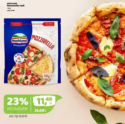 La Doi Pasi Hochland mozzarella rasă Ofertă