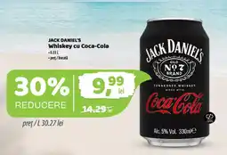 La Doi Pasi Jack Daniel's whiskey cu coca-cola Ofertă