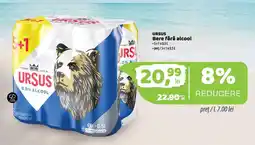 La Doi Pasi Ursus bere fără alcool Ofertă