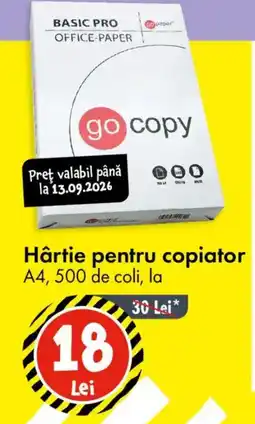 TEDI Go Copy hârtie pentru copiator Ofertă